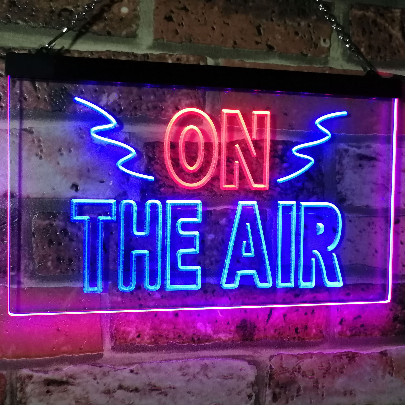 On Air Studio Dual Color Led Neon Sign